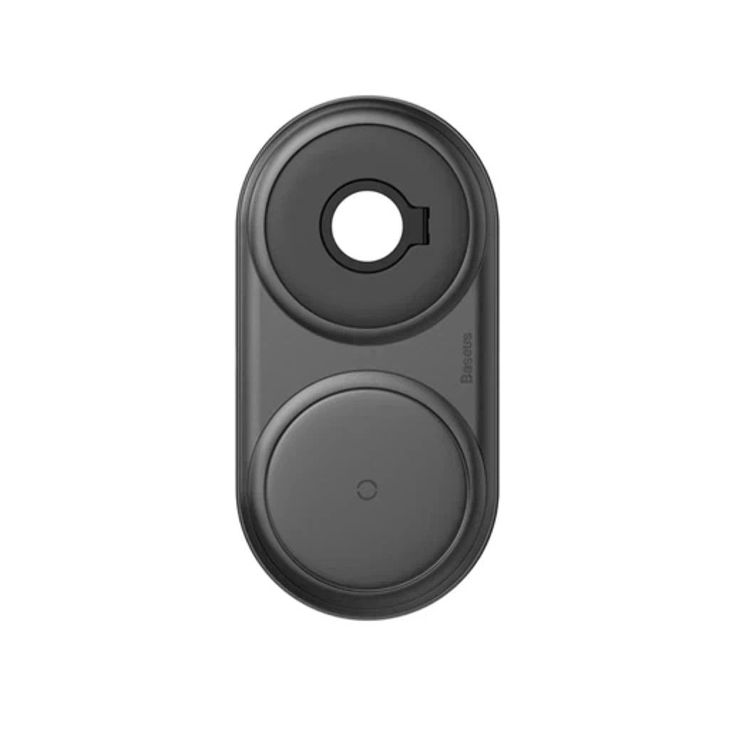 Беспроводное зарядное Baseus Planet 2 in 1 cable winder+wireless charger